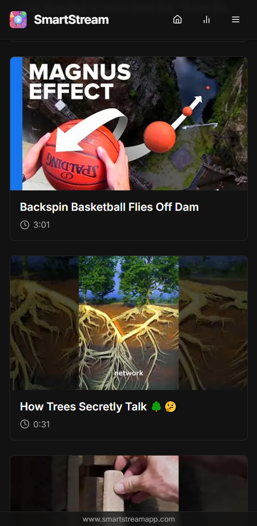 SmartStream Interface